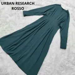 URBAN RESEARCH ROSSOウエストコンシャスドルマンワンピース　F