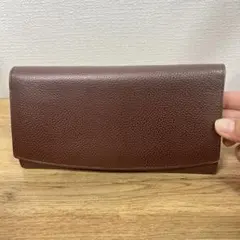 コーチ 長財布 ブラウン がま口