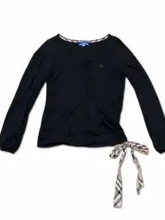 BURBERRY BLUE LABEL 七分袖 ブラック 38