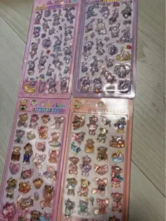 ダッフィ、シェリーメイシール 4パックセット