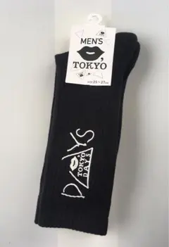 TOKY'O DAYS メンズ ソックス ブラック size：25-27cm