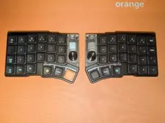 美品Cornix LP左右分離型キーボード無線対応 ロープロファイル専用ケース付