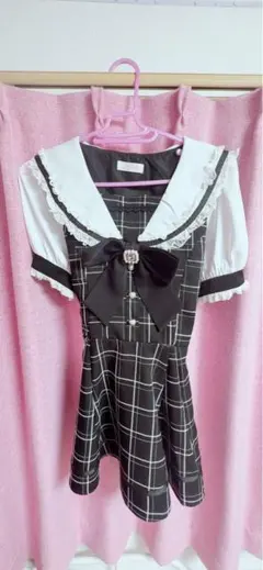 LIZLISA 半袖セーラーカラーセットアップ