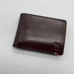 ☆美品☆アーノルドパーマー☆二つ折り財布☆イタリア製☆本革