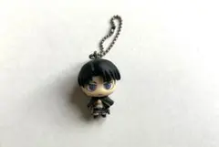 進撃の巨人　ちみキャラマスコット　リヴァイ　フィギュア