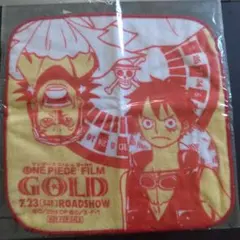 ワンピース FILM GOLD タオルハンカチ