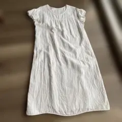 pristine オーガニックコットンリネンダブルガーゼ パジャマワンピースのサムネイル