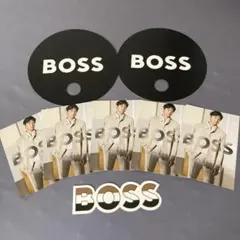 ドジャース 大谷翔平 BOSS ポストカード うちわ ステッカーシール