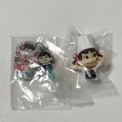 ペコちゃん　お菓子のめじるしアクセサリー　2点セット