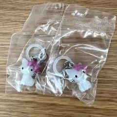 ハローキティ　めじるしアクセサリー　チャーミーキティ2セット