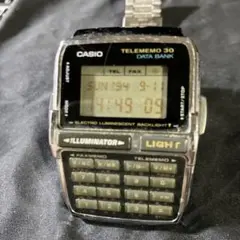 カシオ　CASIO　データバンク　300 シルバー カシオ CASIO データバンク シルバー - メルカリ