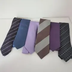 ネクタイ　6本セット