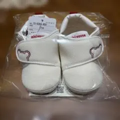 新品未使用　タグ付き　ミキハウス　ベビーシューズ