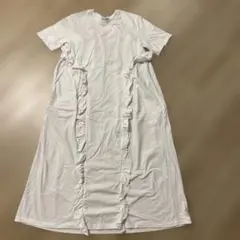 ほぼ新品　UNIQLO セシリーバンセン　ワンピース　白　Ｓ