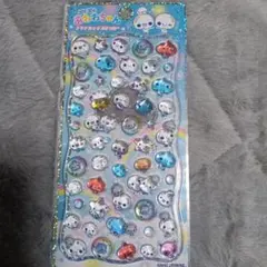 【正規品】ぷくぷく　あわわちゃん　プチドロップステッカー