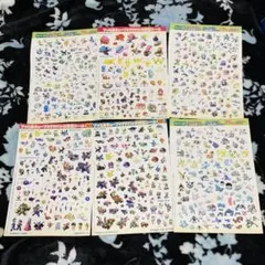 ポケモンシールセット 6シート