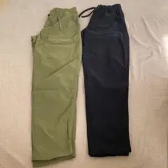 【値下げ】ワークマン　オニテックス　パンツ　カーキ＆黒130