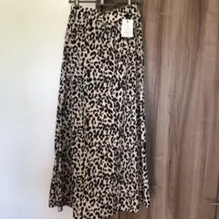 レオパード ロングスカート