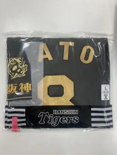阪神タイガース 木浪聖也 ブラックダイナマイトレプリカユニフォーム L