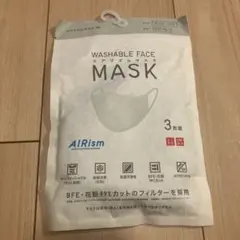 エアリズム　マスク　ライトグレー　L