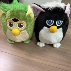 最終価格！新品タグ付き！レトロファービー　Mサイズ　ぬいぐるみ　全２種セット！