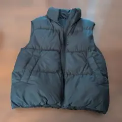 gu ヒートパデッドオーバーサイズベスト