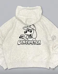 【CENTIMETER】ジップアップパーカー