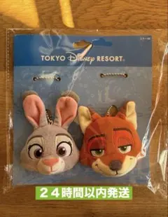 新品　ニック・ジュディ　ミラー　ぬいぐるみ　ズートピア　ディズニー
