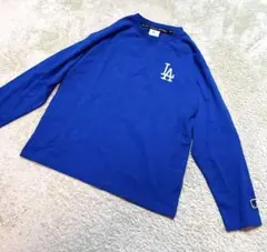 美品 MLB ロサンゼルス・ドジャースの長袖Tシャツ Sサイズ相当