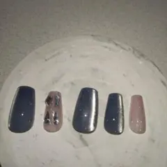 グレー系ネイルチップセット