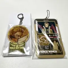 ヒロアカ原画展　一番くじ　ホークス　アクリルキーホルダー・カードホルダーセット