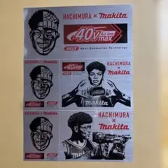 2️⃣八村塁×マキタ 40Vmax コラボステッカー　1枚