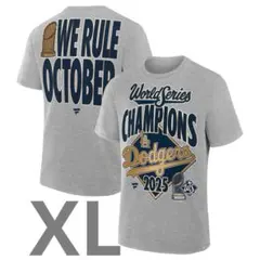 サ*シ様 ドジャース 2025 ワールドシリーズ　優勝 ビックロゴTシャツ　XL