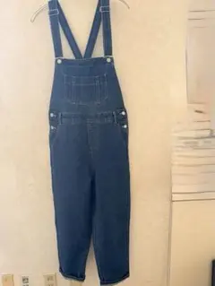 超美品‼︎ デニム サロペット レディースLサイズ　カジュアル　長さ調整可能