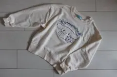 サンリオ シナモロール シナモン 刺繍トレーナー 130 オフホワイトのサムネイル