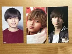 永瀬廉 Myojo データカード デタカ 厚紙 3点セット