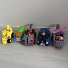 パウ・パトロール キャラクター玩具 5体セット
