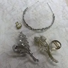 ヘアアクセサリー 4点セット