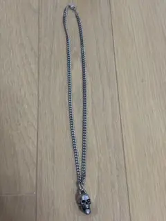 スカルペンダント シルバー ネックレス