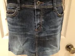 バーバリーブルーレーベル デニムミニスカート 38