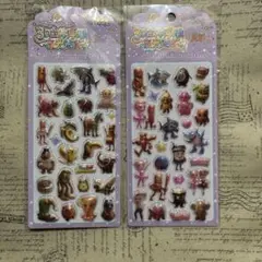 1日２回発送 匿名配送 2枚セット イタリアンブレインロット 夜光ぷくぷくシール