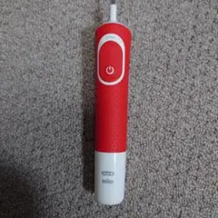 Braun Oral-B 電動歯ブラシ 赤　レッド　新品替えブラシ付き