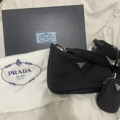定価】当時324500円 PRADA ショルダーバッグ 1BA315 NERO - メルカリ