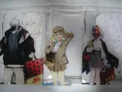 ぬ*こ様 戦闘摂理解析システムコンパス×てぃら 缶バッジ ソーン×3 特典