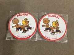 ハワイ限定デザイン　日焼けスヌーピー　ポストイット　付箋　2点セット