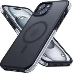 iPhone 15 Plus ケース Magsafe対応 マットブラック