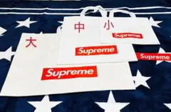 Supreme ショッパー ホワイト 3点ステッカー