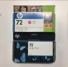 HP 72マゼンタ　イエロー