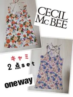 タンクトップ　CECIL McBEE　One way　まとめ売り　レディース