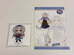 にじさんじ スイパラ 海の家 ミニアクスタ 特典ポストカード 栞葉るり